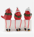 Skating Cardinal Shelf Sitter