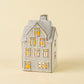Large Winter Chalet Ceramic House