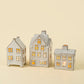 Large Winter Chalet Ceramic House