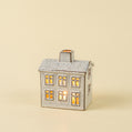 Small Winter Chalet Ceramic House