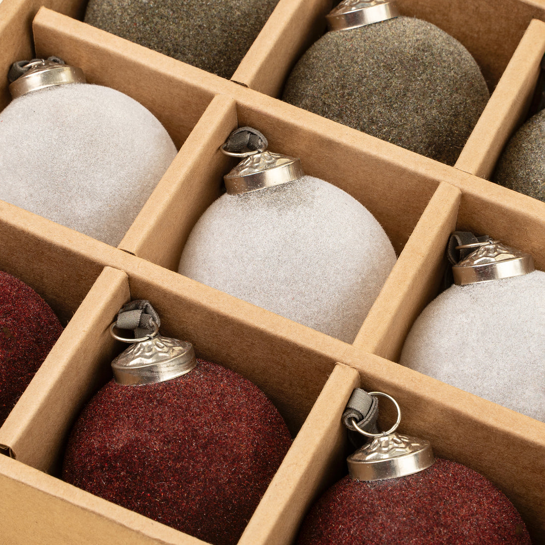 Velvet Holiday Bauble – 3"