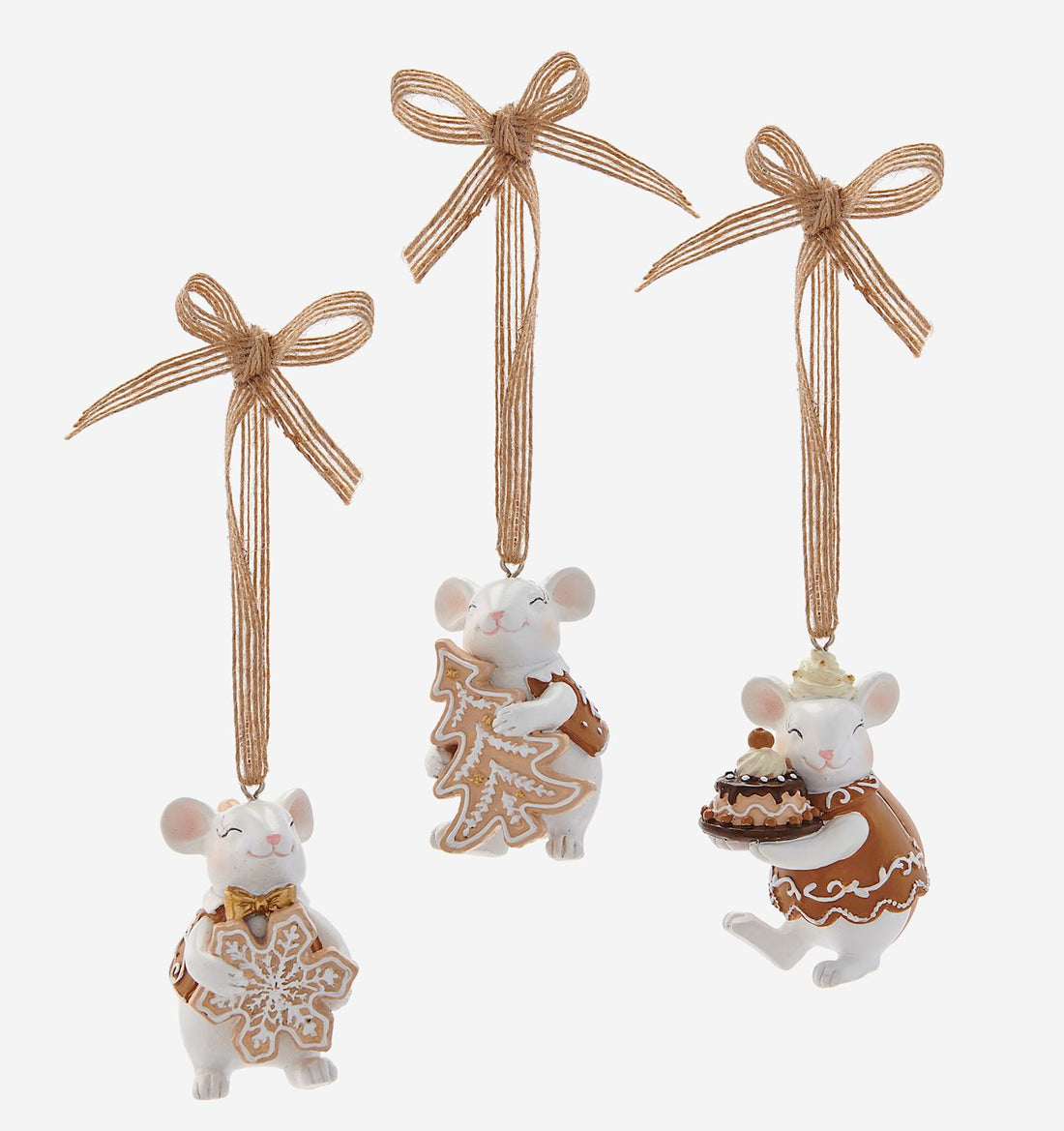 Gingerbread Treat Mouse Ornament