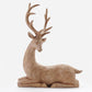 Heritage Carved Deer Sculpture