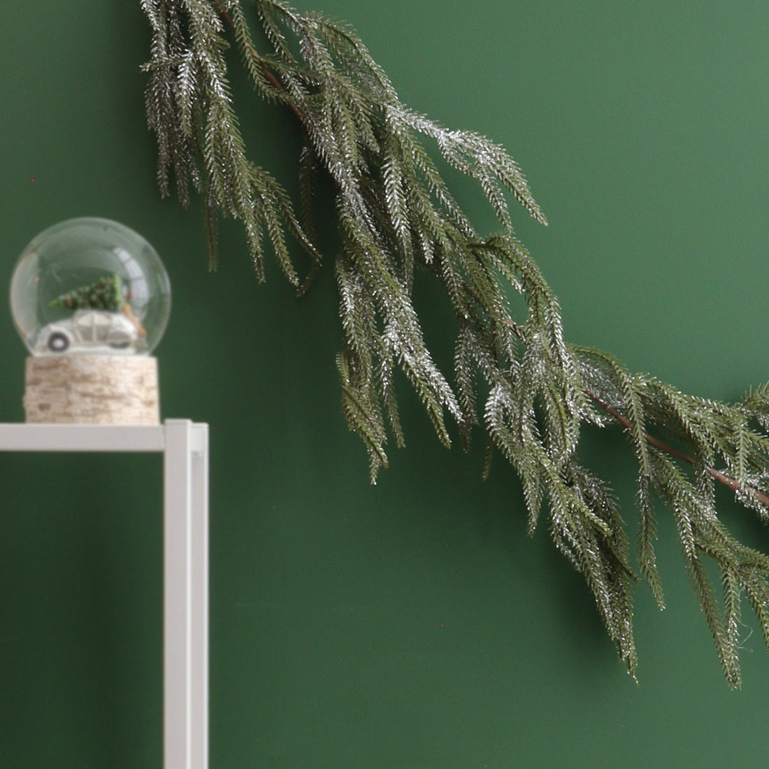 Silver Shimmer Fir Garland