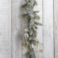 Snow-Dusted Glitter Garland