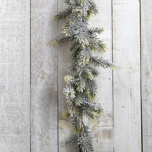 Soft Frosted Fir Garland
