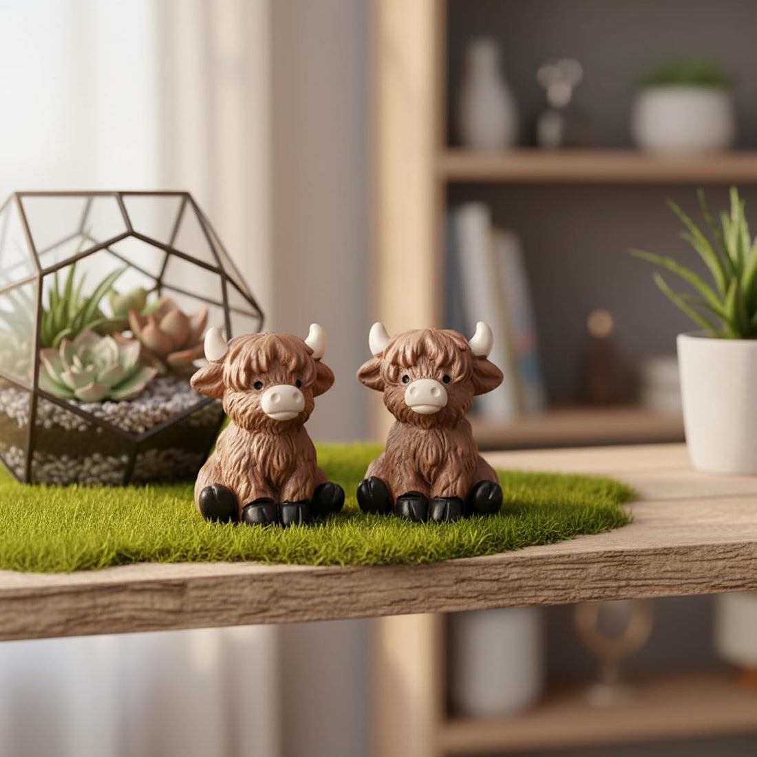Mini highland cow