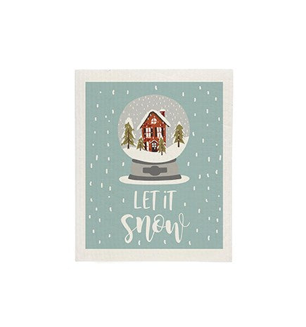 Let It Snow EcoFresh Sponge Cloth