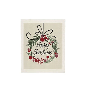 Merry Christmas EcoFresh Sponge Cloth