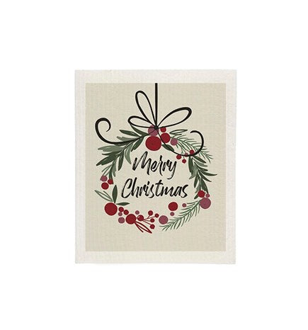 Merry Christmas EcoFresh Sponge Cloth