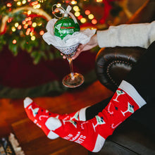 Load image into Gallery viewer, Christmas Spirits Ornament With Socks Inside
