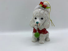Load image into Gallery viewer, Large Dog In Festive Hat Ornament
