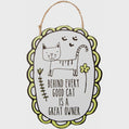 Cat Owner Ornament With Magnet