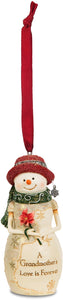 A Grandmother's Love Birchhearts Snowman Ornament