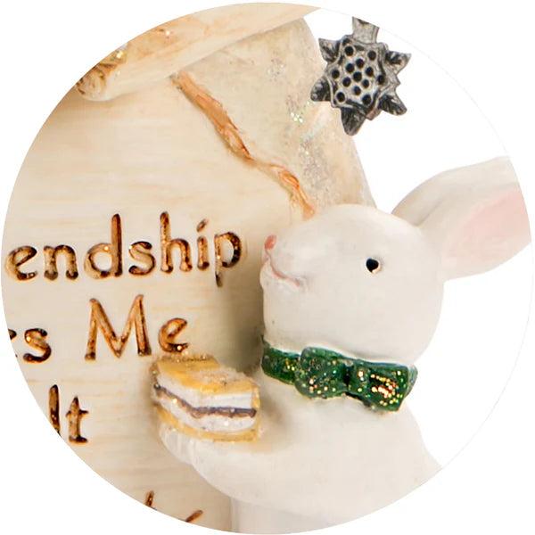 Birchhearts "Our Friendship Makes Me Melt" Snowman Figurine