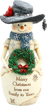 Load image into Gallery viewer, From Our Family To Yours Birchhearts Snowman
