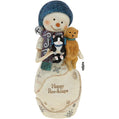 Birchhearts "Happy Paw-lidays" Snowman Figurine