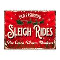 Old Fashioned Sleigh Rides Sign