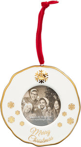 Merry Christmas Photo Frame Ornament