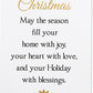 Merry Christmas Photo Frame Ornament