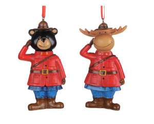Rcmp Animal Ornament