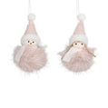 Pink Christmas Sweetheart Ornament