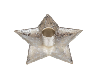 Silver Star Taper Holder