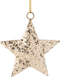 Glittering Gold Star Ornament