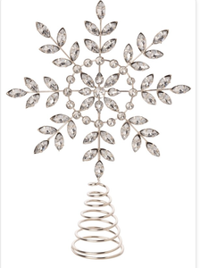 Sparkling Clear Jewel Tree Topper