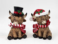 Candycane Highland Cows