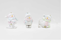 Adorable Pastel Snowman Ornament