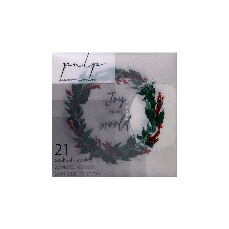 Joy To The World Pulp Luxe Napkin
