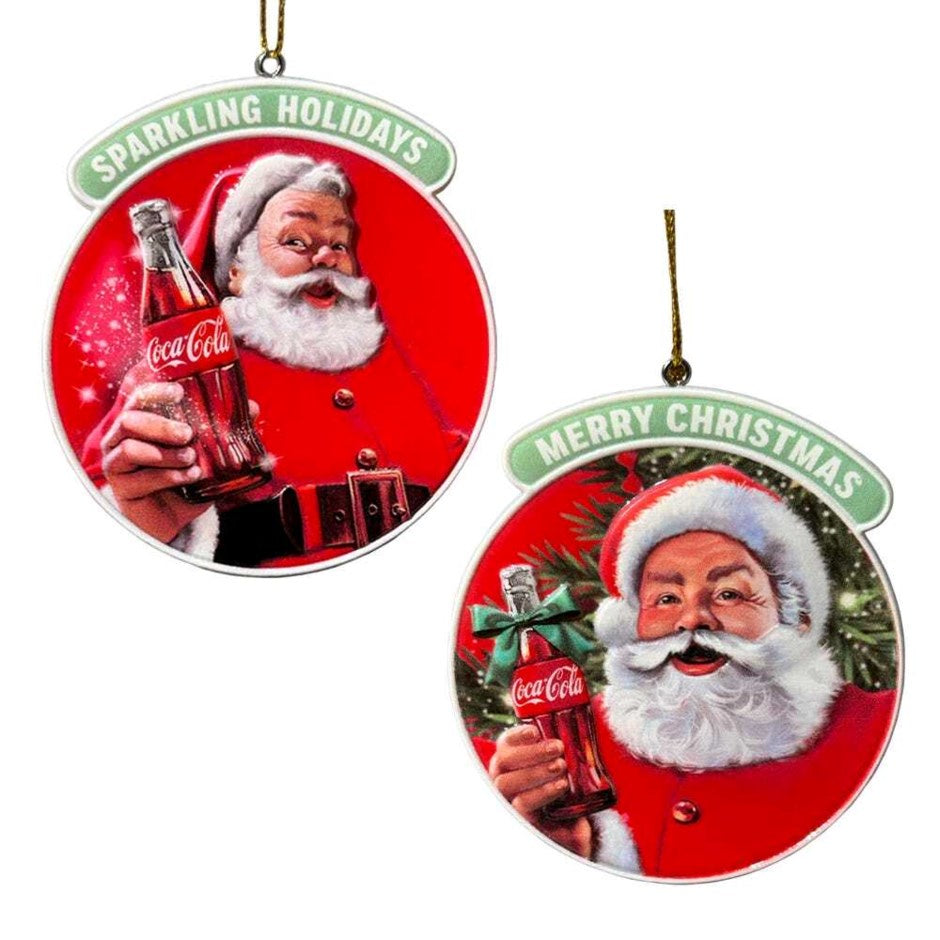 Coca-Cola Santa Claus Ornament