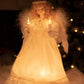 White Angel Tree Topper – 10"