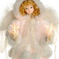 Ivory Angel Tree Topper (15 in, 10 light)