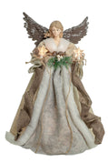 Large Light-Up Woodland Angel Tree Topper – 17"