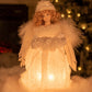 Heavenly Glow White Petite Angel Tree Topper