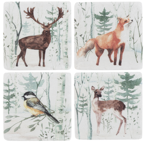 Woodland Animals Coasters