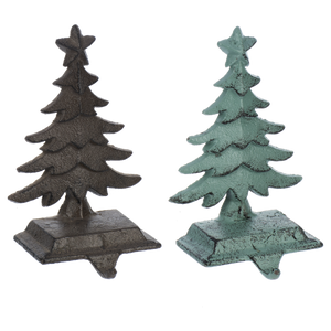 Vintage-Inspired Christmas Tree Stocking Holders