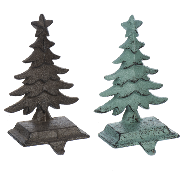 Vintage-Inspired Christmas Tree Stocking Holders