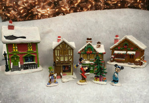 Disney Mickey Mouse's Christmas Carol Village Collection