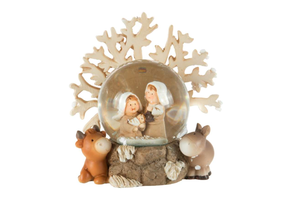 Child's Nativity Snowglobe