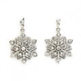 Sparkling Snowflake Earrings