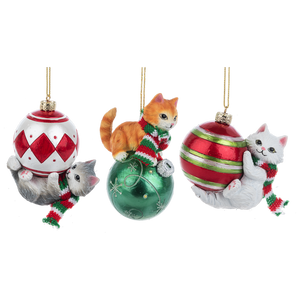 Meowy Christmas Ornament