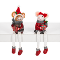 Festive Mouse Shelf Sitter