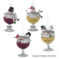 Drink & Be Merry Snowman Ornament