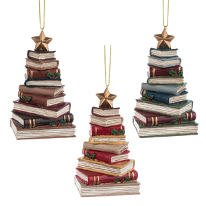 Book Stack Ornament