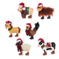 Farmyard Animal Ornament