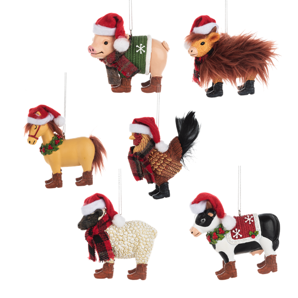 Farmyard Animal Ornament