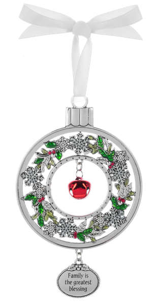 Bells & Blessings Family Ornament